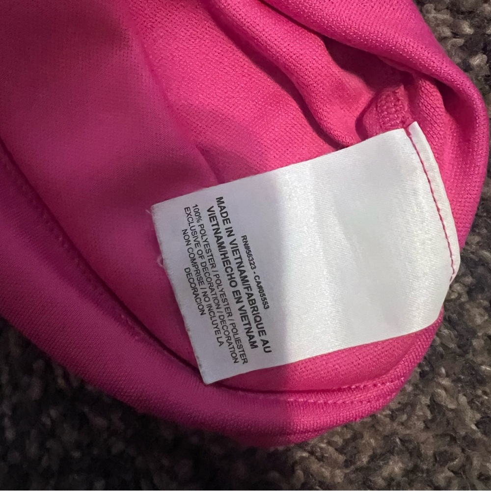 Dri-Fit Running Pullover Quarter Zip Pink & Black - Picture 8 of 8